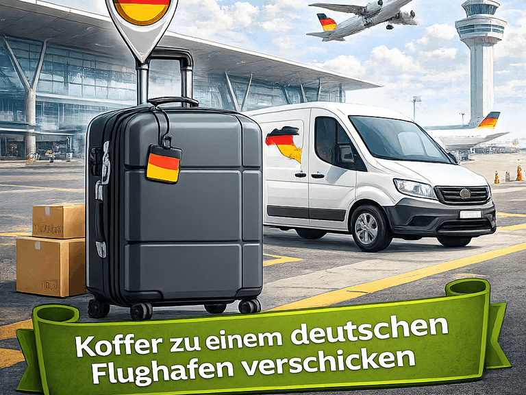 Gepäckversand zum Flughafen