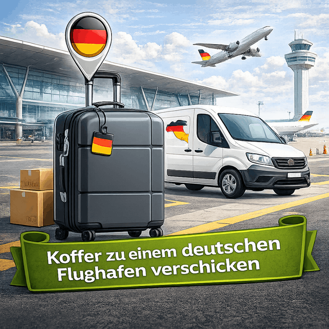 Koffer zum Flughafen verschicken – Informationen zum Flughafen-Gepäckservice