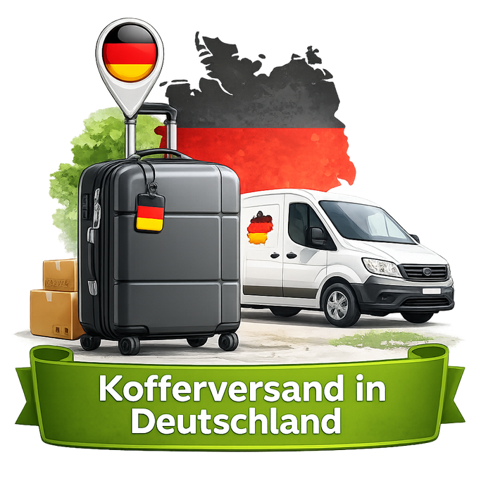 Koffer innerhalb Deutschlands verschicken